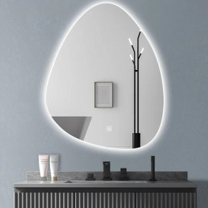 Зеркало-капля со светодиодной LED-подсветкой Верано-3