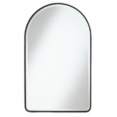 Зеркало в скандинавском стиле арочной формы в чёрной раме Arch M Black (Арч) Smal 60*97 см 